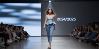 Jeans skinny, peplum e tops polêmicos dos anos 40 voltam à moda em 2025
